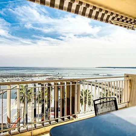 Apartment Palm Beach, Enchanting Sea View And Access Cannes